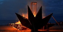 30.augustā Senās uguns nakts Rojas pludmalē