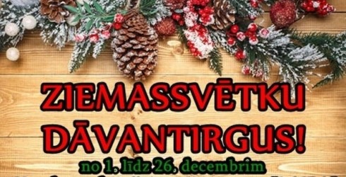 Ziemassvētku DĀVANTIRGUS Kandavā