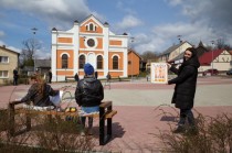 Sabiles mākslas, kultūras un tūrisma centra ārtelpas atklāšana