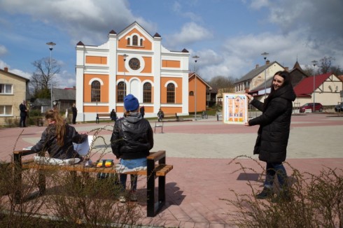 Sabiles mākslas, kultūras un tūrisma centra ārtelpas atklāšana