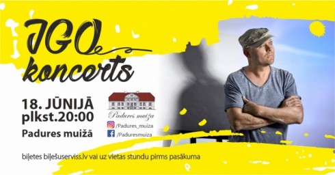 IGO koncerts Padures muižā
