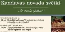  25.- 27.maijā Kandavas novada svētki “Lustīga dzīvošana”
