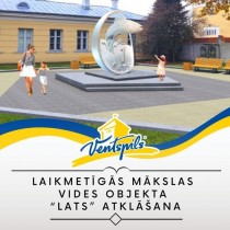 Ventspils pilskalnā tiks atklāts jaunais vides objekts “LATS”