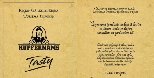 Līksmas dzīves garša restorānā "Kupfernams" Ventspilī!