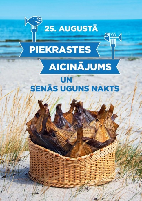 Piekrastes aicinājums un Senās uguns nakts 25.augustā