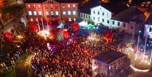 Jaunā gada sagaidīšana Saldū! 