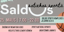 Saldus satiekas sportā 25.  maijā