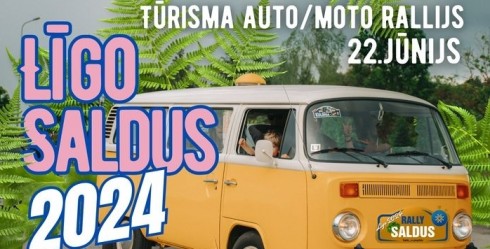 22. jūnijā tūrisma auto/moto rallijs – Līgo Saldus 2024!