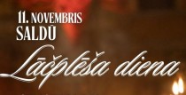 LĀČPLĒŠA DIENA SALDŪ 11. NOVEMBRĪ