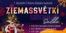 ZIEMASSVĒTKI sabraukuši SALDŪ 7. DECEMBRĪ 