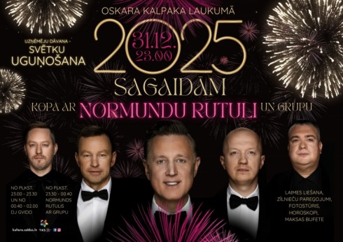 Jaunā gada svinības Saldū 2024