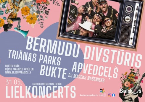 LIELKONCERTS - SALDUS NOVADA DIENAS 2025 - 31. MAIJĀ!