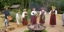 Ventspils pusē ieskandinās vasaras saulgriežus