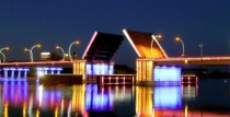 The Only Drawbridge in Latvia Across the Venta
