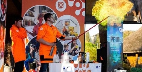 ZINĀTNES CENTRS „AHHAA” VIESOSIES VENTSPILĪ