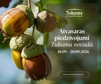 Atvasaras piedzīvojumi Tukuma novadā
