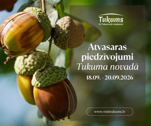 Atvasaras piedzīvojumi Tukuma novadā