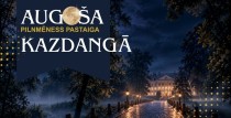 Augoša pilnmēness pastaiga Kazdangā