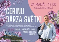 CERIŅU DĀRZA SVĒTKI VADAKSTĒ  24. maijā