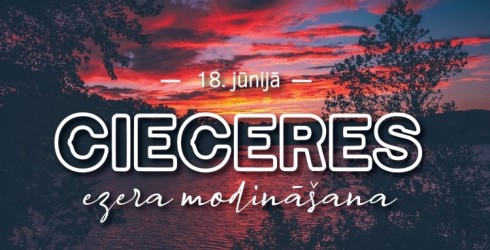 18. jūnija saullēktā Cieceres ezera modināšana