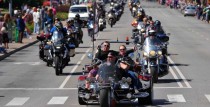 NOTIKS MOTOBRAUCĒJU SALIDOJUMS „KURLAND BIKE MEET 2014”