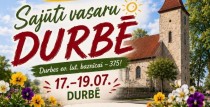 Dienvidkurzemē trīs dienas svinēs Durbes pilsētas svētkus 