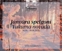 Janvāra vidus spelgonī Tukuma novadā!