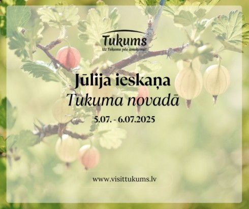 Jūlija ieskaņa Tukuma pusē