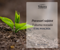 Iegriežam pavasari Tukuma novadā!