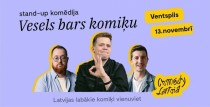 ATCELTS !Stand up komēdija Vesels Bars Komiķu