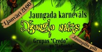 Jaungada karnevāls ”Džungļu nakts” Jaunpils pilī