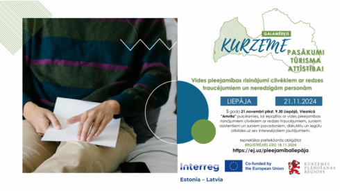 Vides pieejamības risinājumi cilvēkiem ar redzes traucējumiem un neredzīgām personām