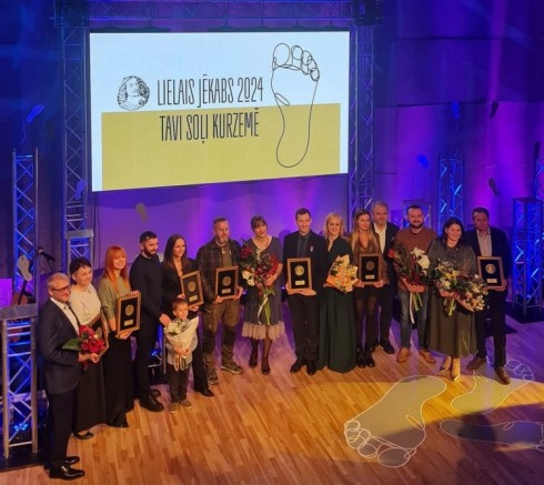 Kurzemes tūrisma gada balvas “Lielais Jēkabs 2024” pasniegtas!