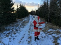 Jau piekto gadu Ziemupes Ziemassvētku vecītis aicina dāvināt prieku