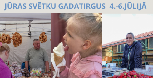 Jūras svētku gadatirgus Ventspils tirgū