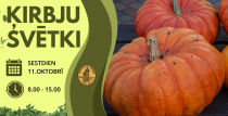 Ķirbju svētki Ventspils Vecpilsētas tirgū