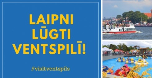 Baudi atpūtu brīvā dabā Ventspilī!