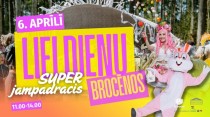 LIELDIENU SUPERjampadracis BROCĒNOS 6. aprīlī