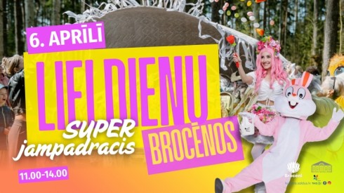 LIELDIENU SUPERjampadracis BROCĒNOS 6. aprīlī