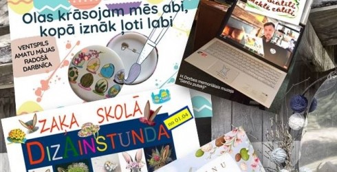 Waiting for Easter at the Ventspils Museum –  workshops and museum education programmes for school and pre-school