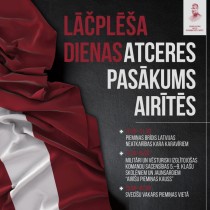 2025. gada 11. novembrī Oskara Kalpaka muzejs aicina uz Lāčplēša dienas atceres pasākumu Airītēs!