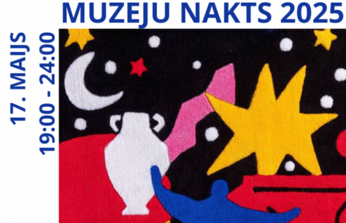 Muzeju nakts Jaņa Rozentāla Saldus vēstures un mākslas muzejā 17. maijā