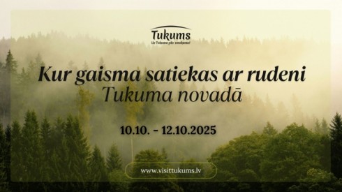 Kur gaisma satiekas ar rudeni Tukuma novadā