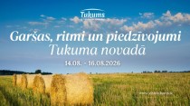 GARŠAS, RITMI UN PIEDZĪVOJUMI TUKUMA NOVADĀ.
