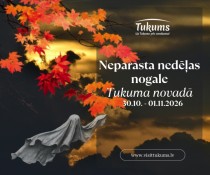 Neparasta nedēļas nogale Tukuma novadā 