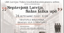 VENTSPILS VĒSTURE KINOFOTOFONODOKUMENTU ARHĪVA MATERIĀLOS