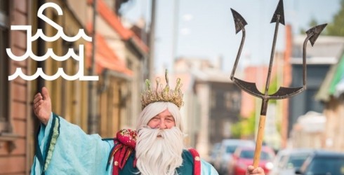 Jūrasbraucēju Kuršu Vikingu liellaivu sacensības Liepājā