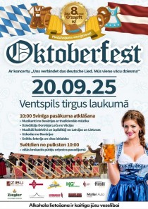 Aicinām uz „Oktoberfest” Ventspilī