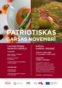 Patriotiskā garšas nedēļa Tukuma pusē!