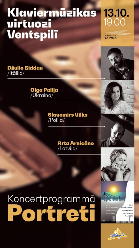 Koncertzālē “Latvija” uzstāsies starptautiski atzīti pianisti
